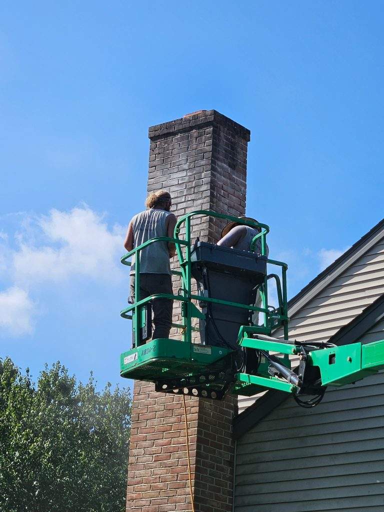 brick repointing by a stones throw employee, prevent water leaking