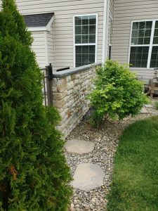Custom built Retaining Wall - Reading PA