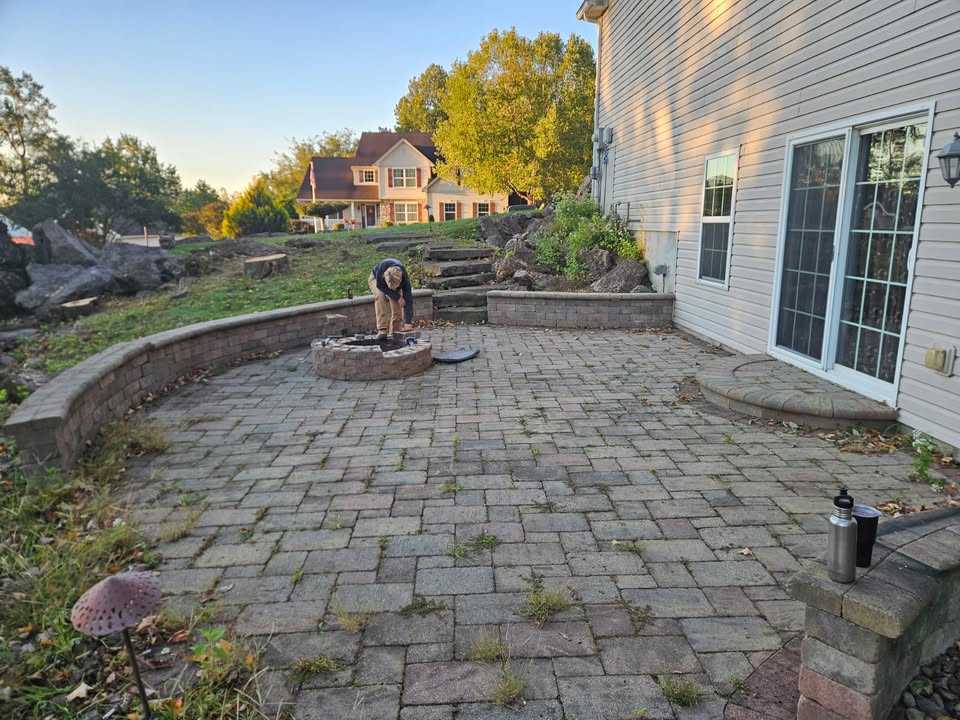 This was a different one for us! Removed all the hardscaping and turned it into…